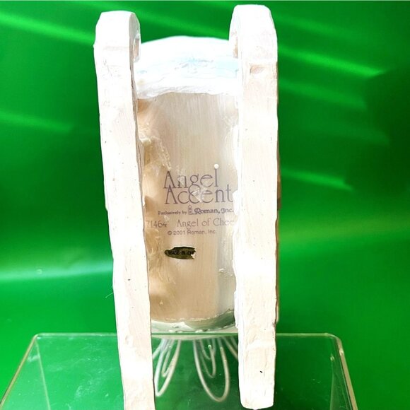 Roman Angel Accents Cheer 71464 Sleigh Figurine Christmas Tabletop 2001 Gift - Picture 6 of 14